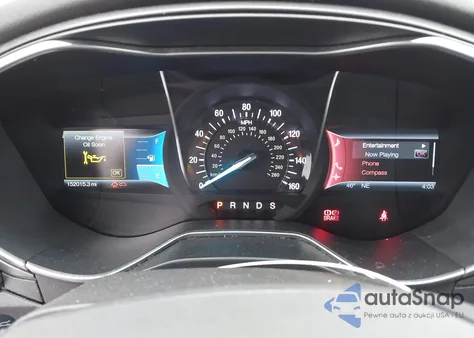 2014 Ford Fusion Titanium z USA, uszkodzony, nr VIN 3FA6P0K9XER320313